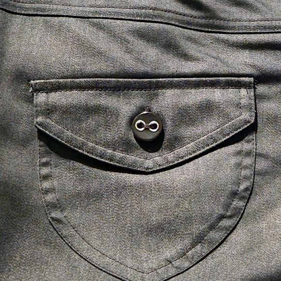 🔥 NWT DEADSTOCK 🔥 Tracy Evans Limited Black Flare Trouser Pants Size 3 - Picture 11 of 13